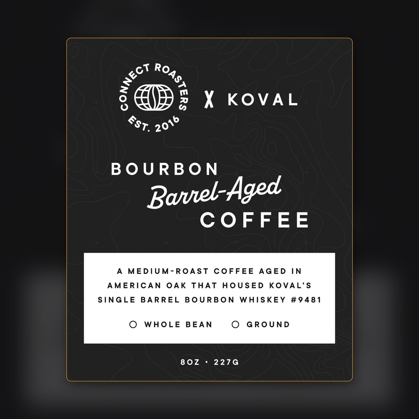Limited Edition KOVAL Bourbon Barrel-Aged Coffee