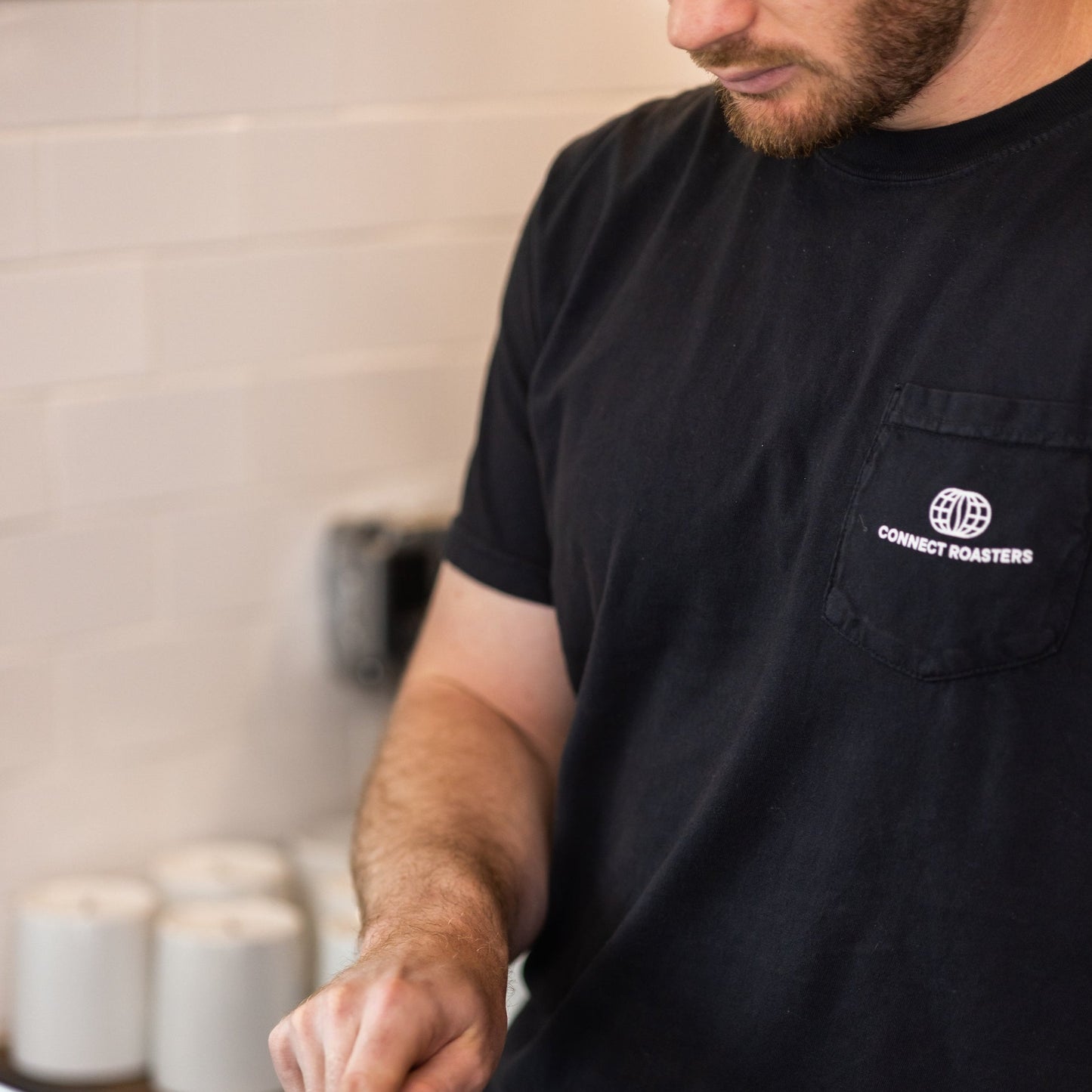 INVENTORY CLEARANCE Black Pocket T-Shirt (PLEASE READ)