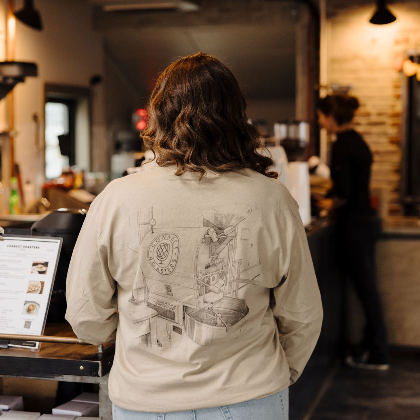 Connect Roasters Heavyweight Long-Sleeve Tee
