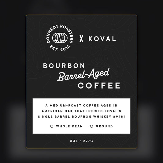 Limited Edition KOVAL Bourbon Barrel-Aged Coffee