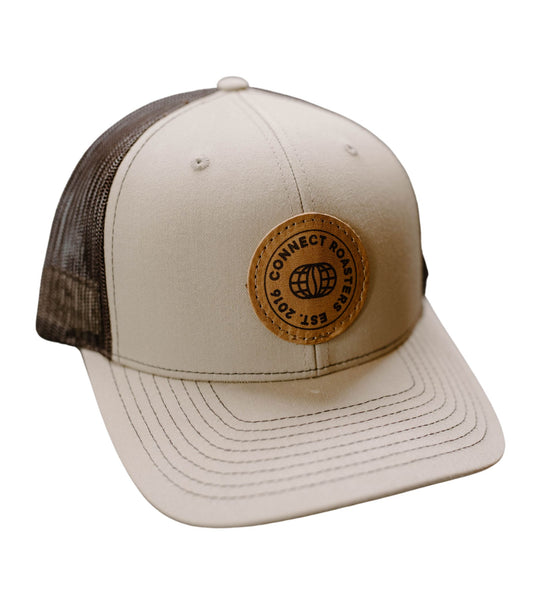 Holtz x Connect Roasters Leather Patch Hat