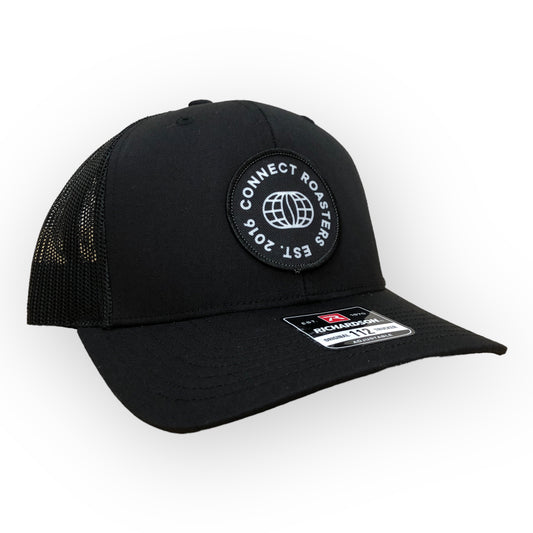 Connect Roasters Snapback Black Hat - INVENTORY CLEARANCE