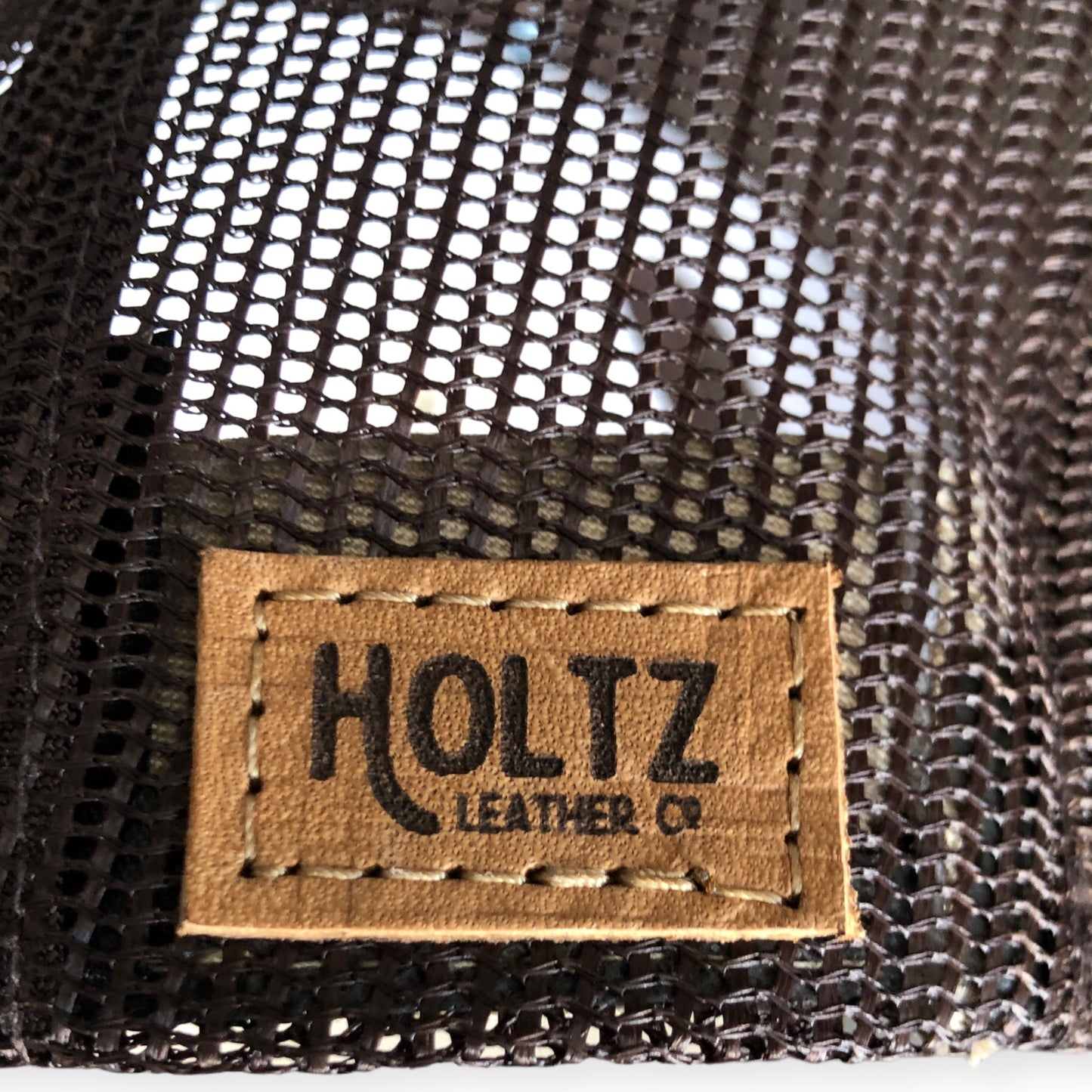 Holtz x Connect Roasters Leather Patch Hat