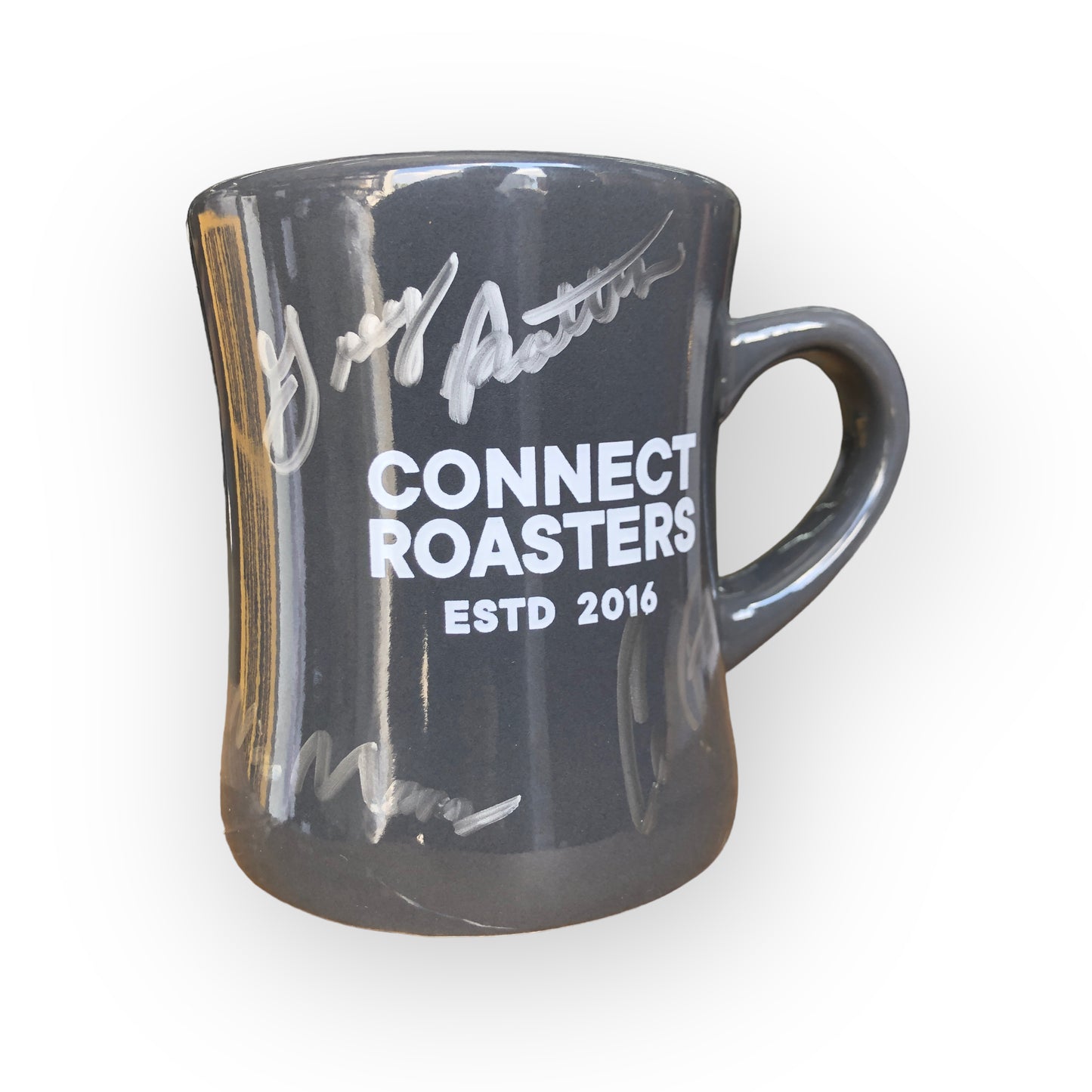 Connect Roasters Retro Diner Mug - Signed by Team Connect