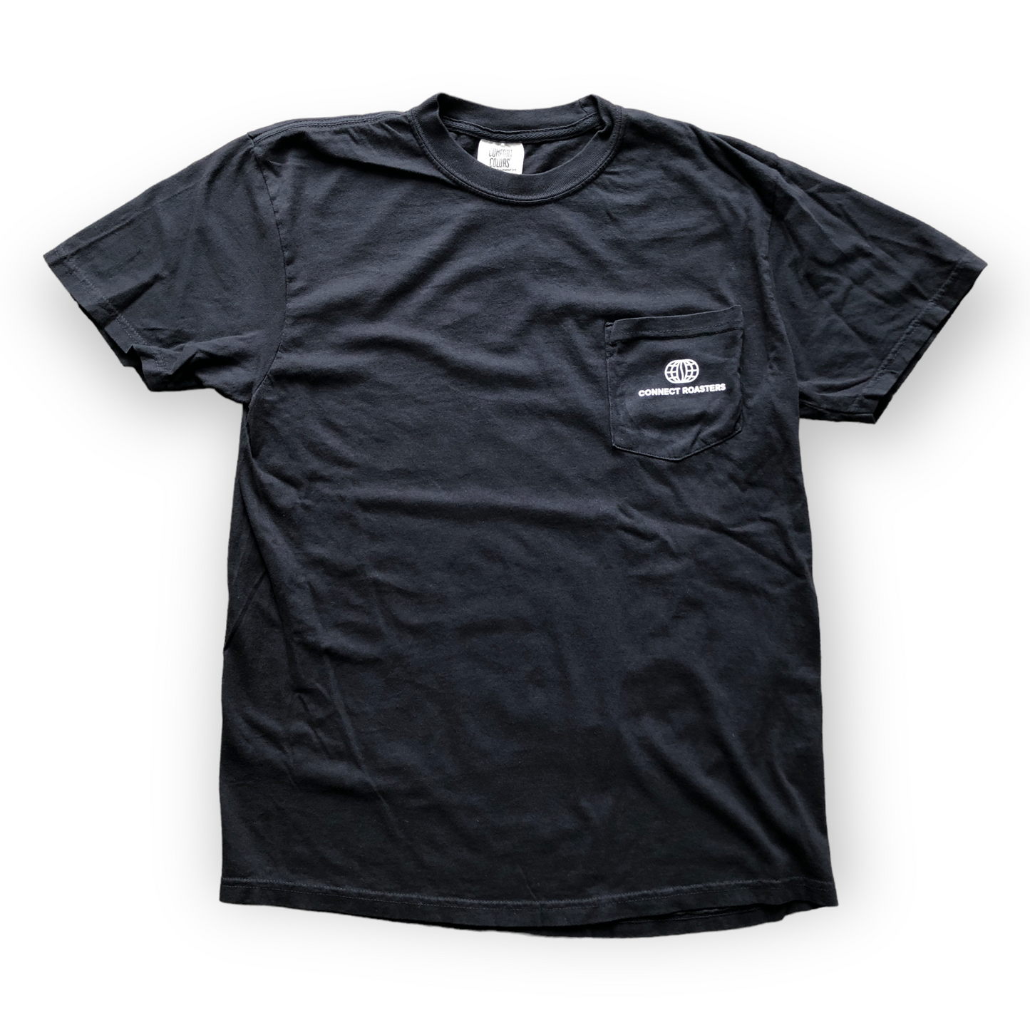 Connect Roasters Black Pocket T-Shirt