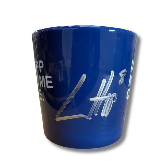 Signed by Ian Happ - IAN HAPP MAKES ME COFFEE Mug