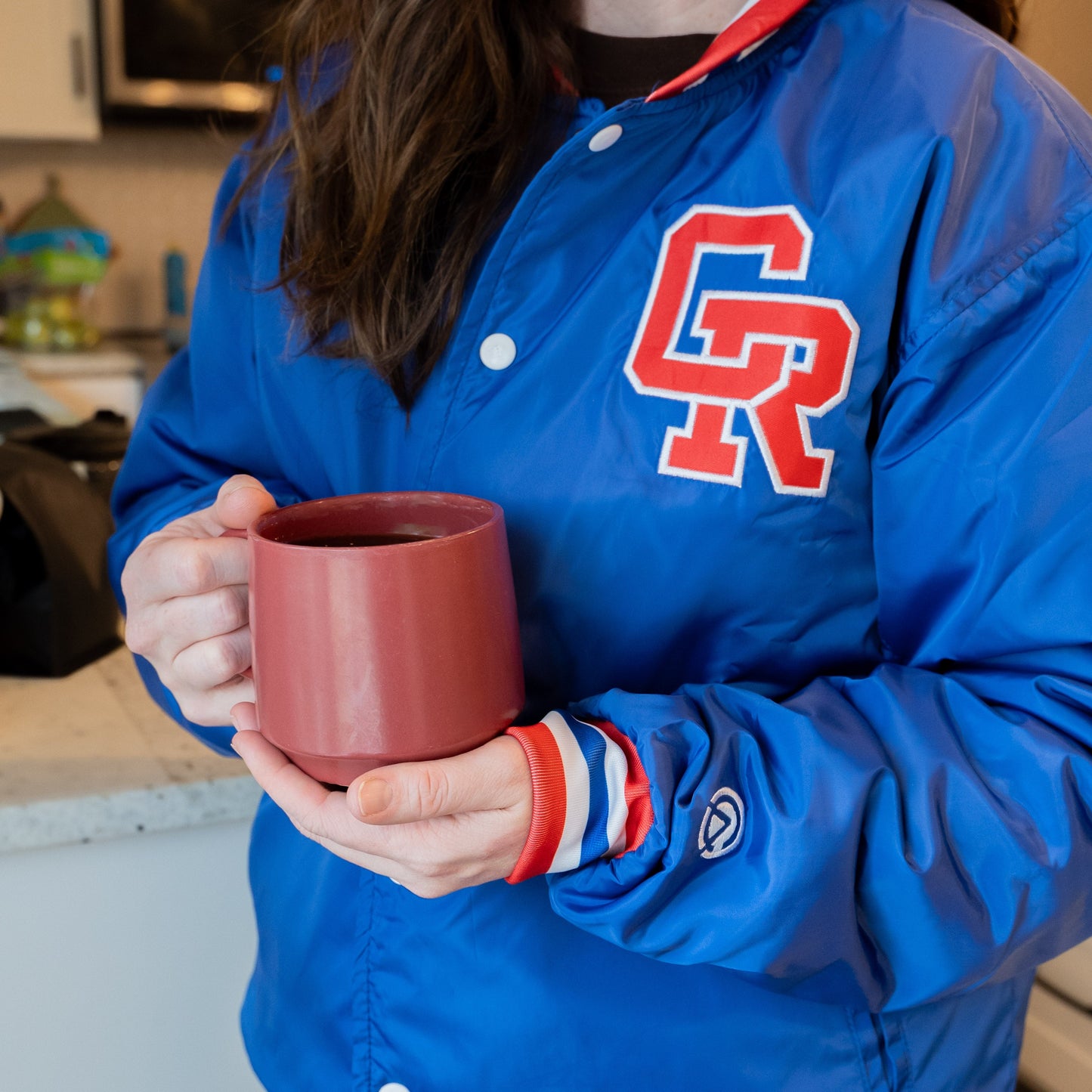 Connect Roasters Varsity Jacket